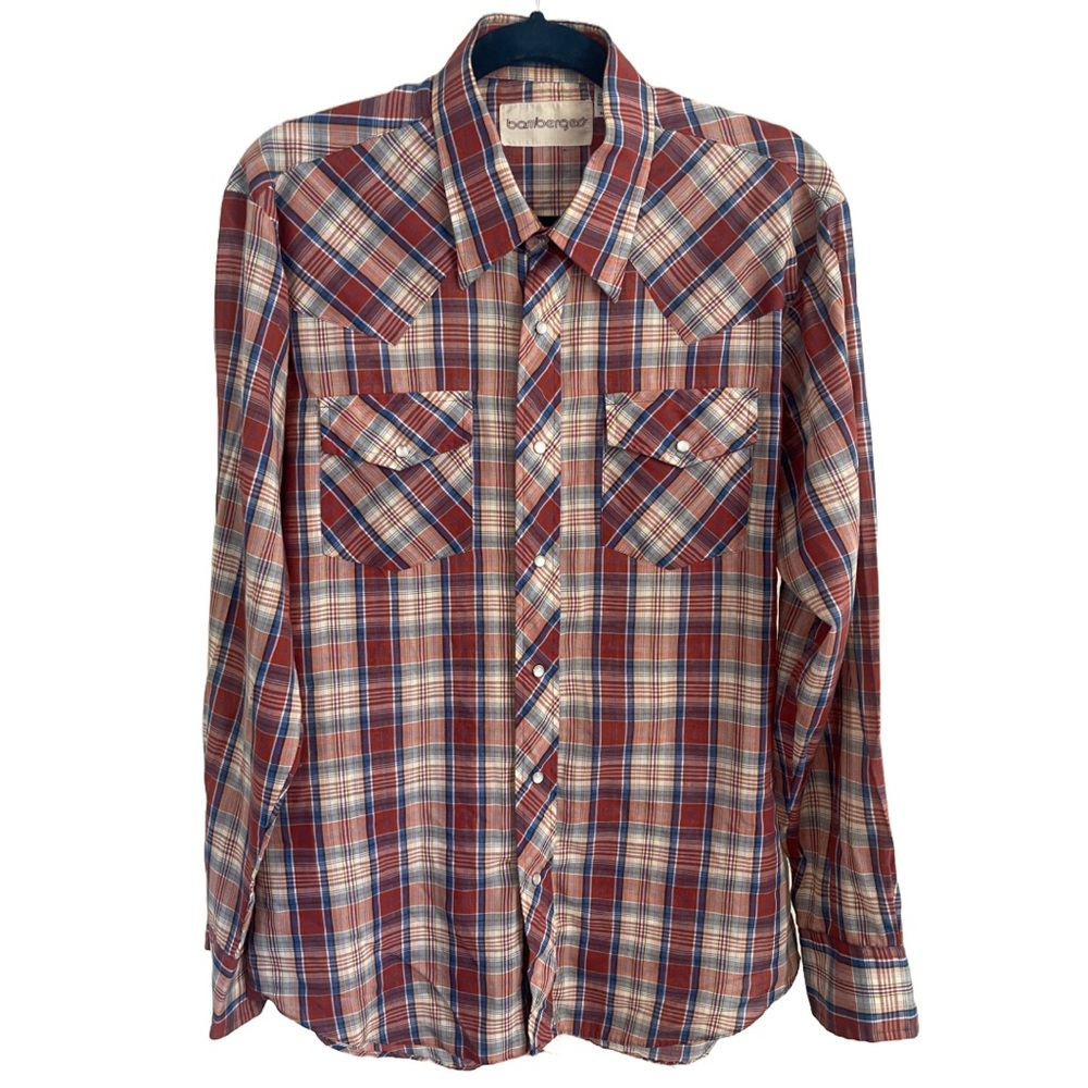 Pearl snap western button down